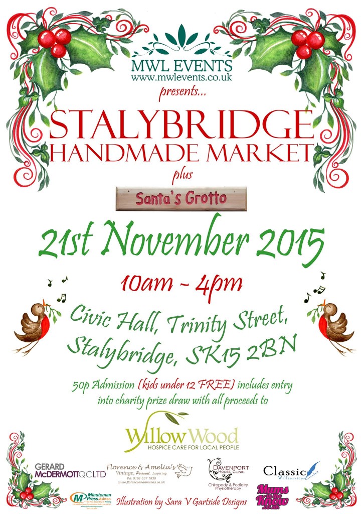 Stalybridge Handmade Market Flyer