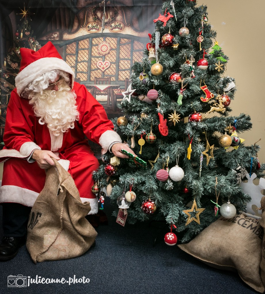 Father Christmas at Stalybridge handmade market november 2015